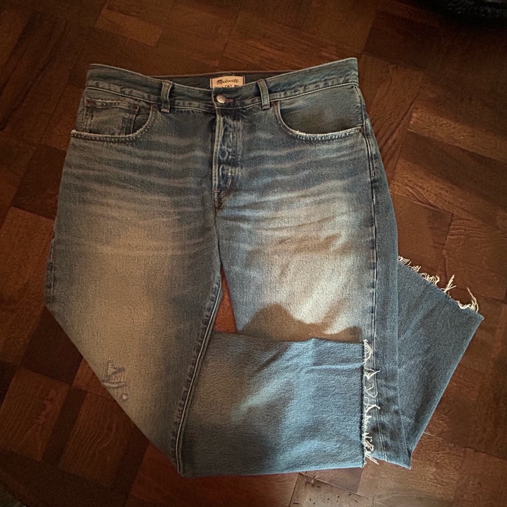 Madewell Dean Easy Straight Monessen Wash 30P - Picture 7 of 7